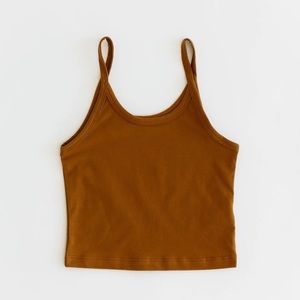 ARQ CROP TANK (Toffee)